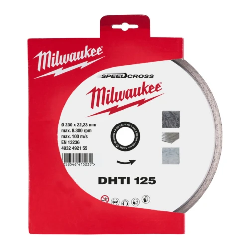 Диск алмазний по плитці Milwaukee Speedcross DHTi 125 125x22.23 мм (4932492155)