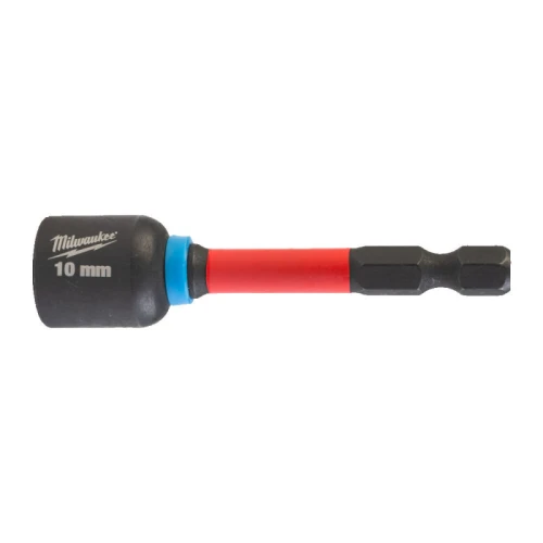 Насадка торцевая магнитная ударная Milwaukee Shockwave Hex 1/4 10x65 мм (1 шт.) (4932492441)