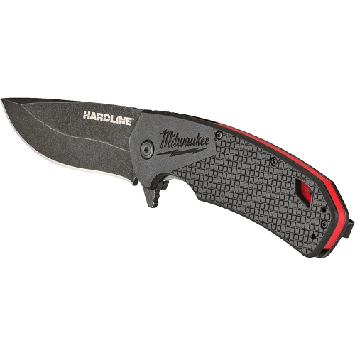 Нож складной Milwaukee HARDLINE Smooth с лезвием 89 мм (4932492453)