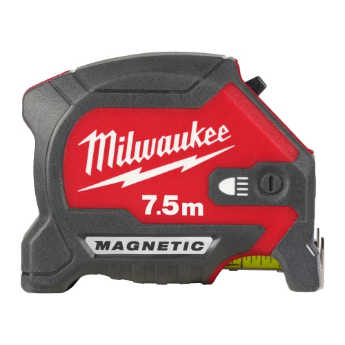 Рулетка магнітна з підсвічуванням Milwaukee MAGNETIC 7.5 м x 30 мм (4932492469)