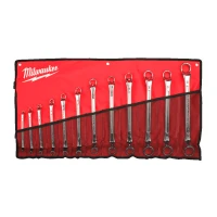 Набір метричних накидних ключів Milwaukee 6 – 32 мм (12 шт.) (4932492738)