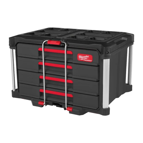 Ящик для інструментів з 4-ма висувними відсіками Milwaukee PACKOUT DRAWER BOX 564x414x363 мм (4932493189)