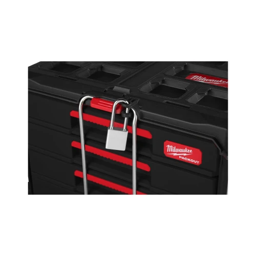 Ящик для інструментів з 4-ма висувними відсіками Milwaukee PACKOUT DRAWER BOX 564x414x363 мм (4932493189)