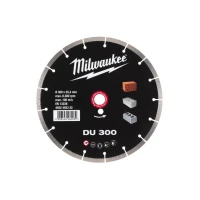 Диск алмазний сегментний Milwaukee DU 300 300x25.4 мм (4932493332)