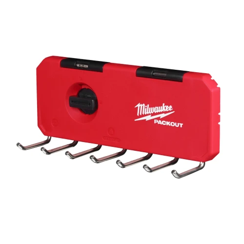 Держатель для ключей Milwaukee PACKOUT SMALL HOOK ROW 241x89x76 мм (4932493384)