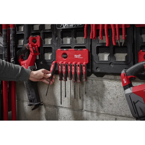 Держатель для ключей Milwaukee PACKOUT SMALL HOOK ROW 241x89x76 мм (4932493384)