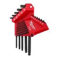 Набор Г-образных дюймовых ключей Milwaukee Hex Ball (13 шт.) (4932493615)