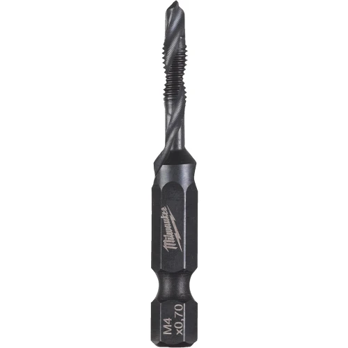 Метчик комбинированный Milwaukee 1/4 Hex HSS-G M4x52 мм (4932498262)