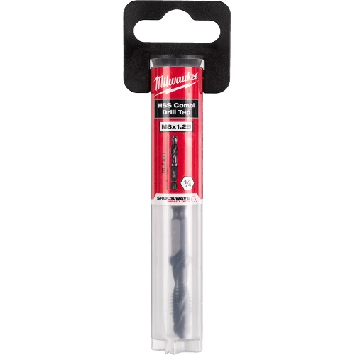 Метчик комбинированный Milwaukee 1/4 Hex HSS-G M8x57 мм (4932498265)