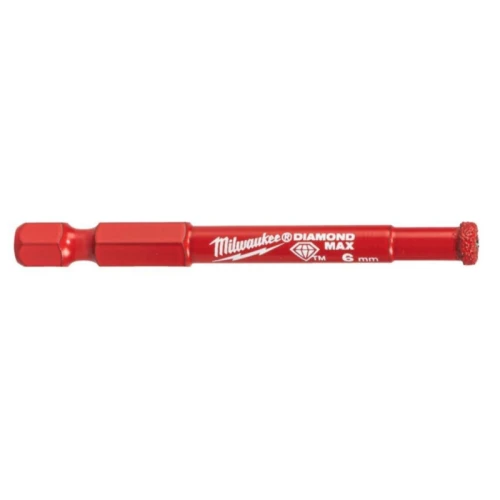 Коронка алмазна MILWAUKEE Diamond Plus 1/4 Hex Ø 6 мм (4932498342)