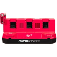Зарядний пристрій на 6 акумуляторів Milwaukee PACKOUT M18 MPC6 EU (4932498551)
