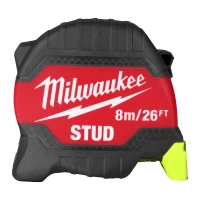 Рулетка измерительная Milwaukee STUD GEN III 8 м / 26 фт x 33 мм (4932498766)