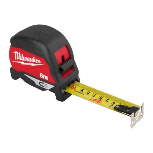 Рулетка вимірювальна магнітна Milwaukee MAGNETIC GEN IV 8 м x 30 мм (4932498770)