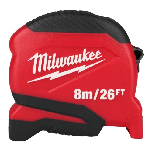 Рулетка вимірювальна Milwaukee Pro Compact GEN II 8 м / 26 фт x 25 мм (4932498781)