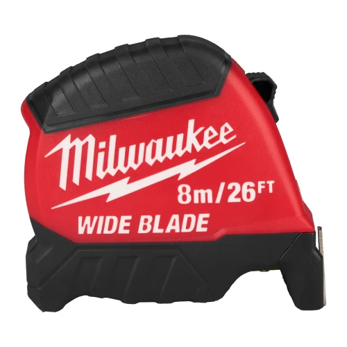 Рулетка Milwaukee WIDE BLADE GEN II 8 м / 26 фт x 35 мм (4932499206)