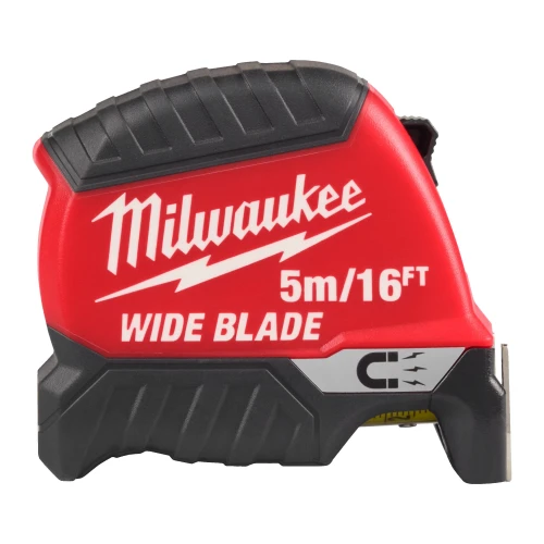 Рулетка магнітна Milwaukee WIDE BLADE MAGNETIC GEN II 5 м / 16 фт x 35 мм (4932499208)