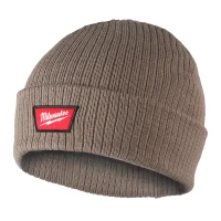 Шапка з манжетою коричнева Milwaukee BNC BR ONE-SIZE (4932499384)