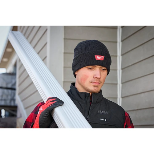 Шапка з манжетою червона Milwaukee BNC RD ONE-SIZE (4932499385)
