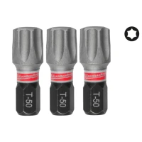 Бита ударная Milwaukee SHOCKWAVE TX50 x 25 мм, 3 шт. (4932500368)