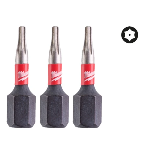 Бита ударная Milwaukee SHOCKWAVE TX BO8 x 25 мм, 3 шт. (4932500370)