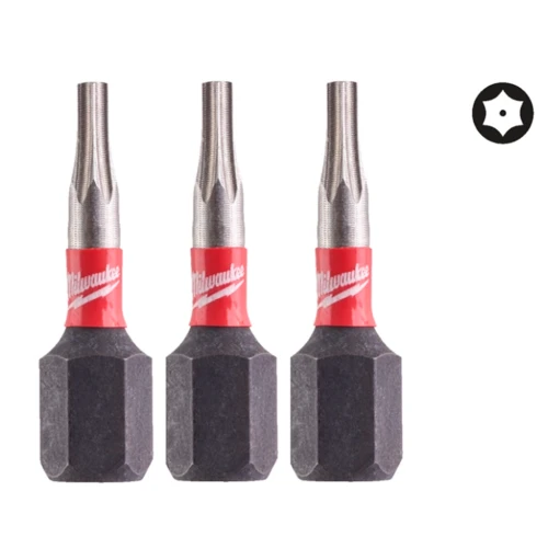 Бита ударная Milwaukee SHOCKWAVE TX BO10 x 25 мм, 3 шт. (4932500372)