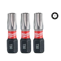 Бита ударная Milwaukee SHOCKWAVE TX BO30 x 25 мм, 3 шт. (4932500376)