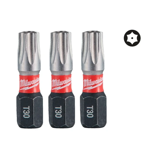 Бита ударная Milwaukee SHOCKWAVE TX BO30 x 25 мм, 3 шт. (4932500376)