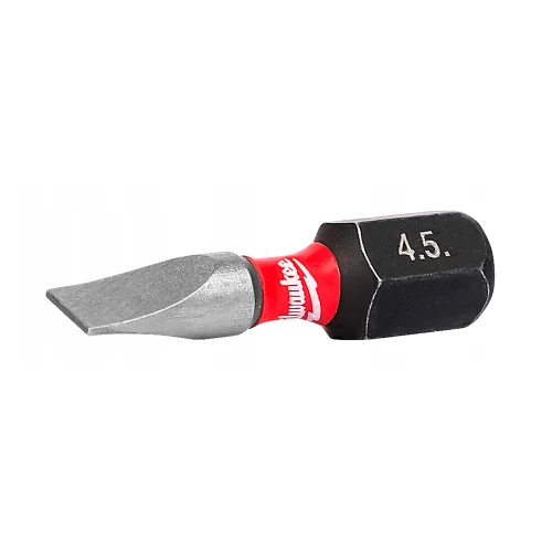 Бита ударная Milwaukee SHOCKWAVE SL0.6 x 4.5 мм, 3 шт. (4932500386)