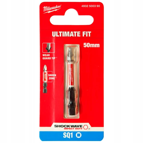 Бита ударная Milwaukee SHOCKWAVE SQ1 x 50 мм (4932500390)