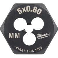 Плашка шестигранная Milwaukee M6 – 1.0 мм (4932500614)