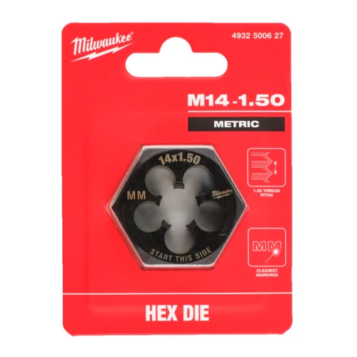 Плашка шестигранная Milwaukee M14 – 1.50 мм (4932500627)