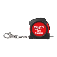 Рулетка-брелок для труб с магнитом Milwaukee PIPE DIAMETER 1 1/4˝ (DN 32) – 6˝ (DN 150) (4932500648)