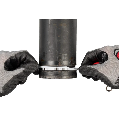 Рулетка-брелок для труб з магнітом Milwaukee PIPE DIAMETER 1 1/4˝ (DN 32) – 6˝ (DN 150) (4932500648)