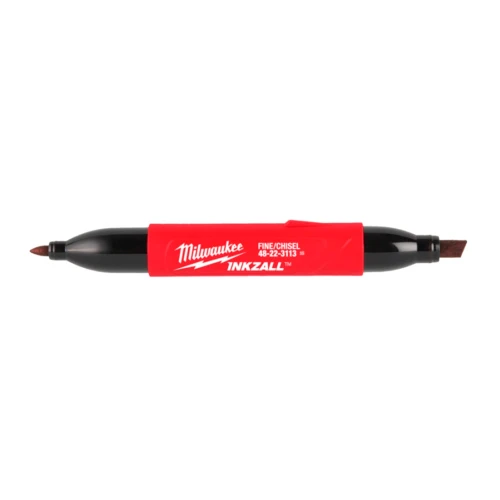 Маркер строительный двухсторонний Milwaukee INKZALL Double Tip черный (4932501155)