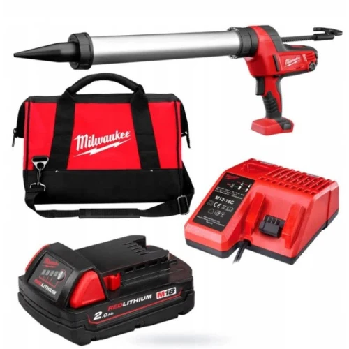 Аккумуляторный пистолет для герметика Milwaukee C18 PCG/600A-201B (4933441305)