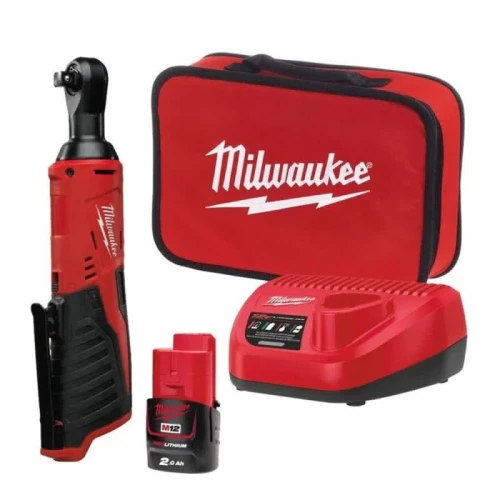 Трещотка аккумуляторная бесщёточная Milwaukee 1/4" (40 Нм) M12 IR-201B (4933441725)