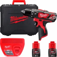 Аккумуляторный шуруповерт Milwaukee M12 BPD-202C (30 Нм) (4933441940)