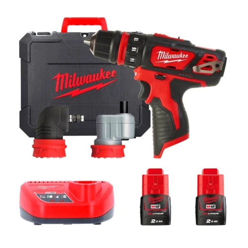 Дриль-шурупокрут акумуляторний Milwaukee M12 BDDXKIT-202C 32 Нм (АКБ і ЗП) (4933447836)