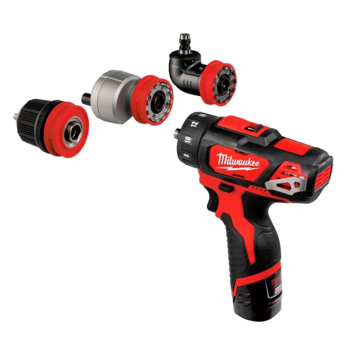 Дриль-шурупокрут акумуляторний Milwaukee M12 BDDXKIT-202C 32 Нм (АКБ і ЗП) (4933447836)