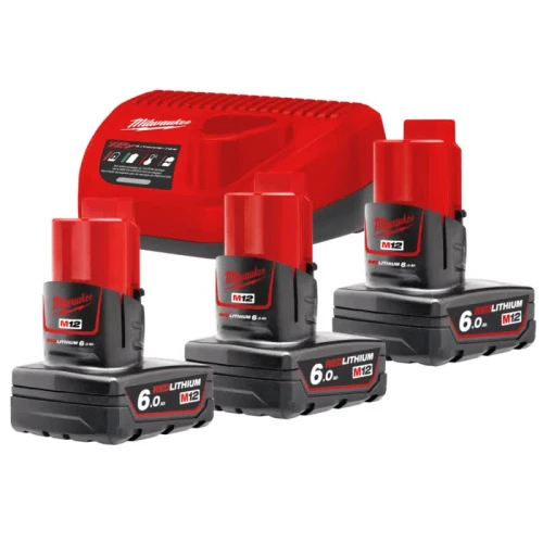 Энергокомплект Milwaukee M12 NRG-603 (4933459208)