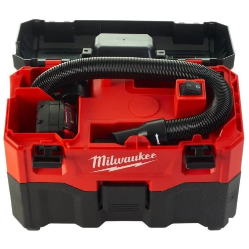 Аккумуляторный строительный пылесос Milwaukee M18 VC2-0 (влажная / сухая уборка) (4933464029)
