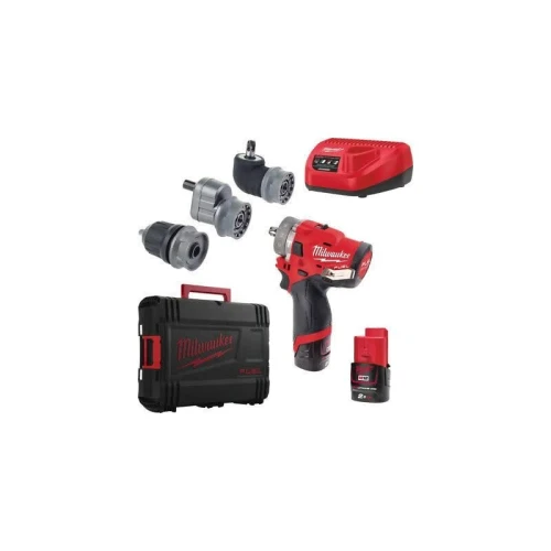 Акумуляторний ударний шурупокрут Milwaukee M12 FPDXKIT-202X (37 Нм) (4933464138)