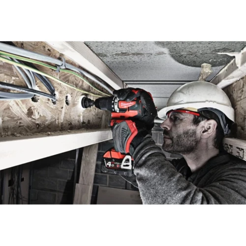 Дриль-шурупокрут акумуляторний ударний Milwaukee CBLPD-202C 60 Нм (АКБ і ЗП) (4933464320)