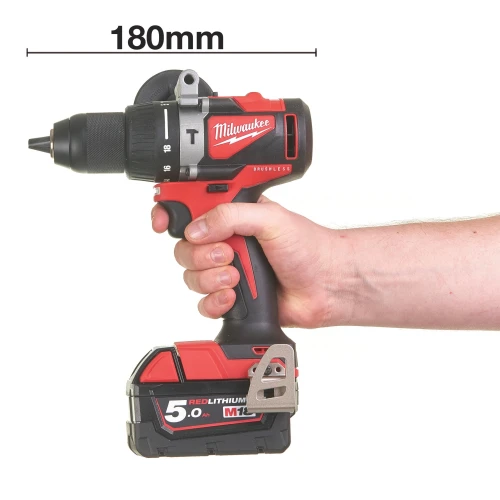 Дриль-шурупокрут акумуляторний ударний Milwaukee M18 BLPD2-0X 82 Нм (без АКБ і ЗП) (4933464516)