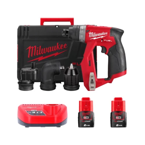 Дриль-шурупокрут акумуляторний безщітковий Milwaukee M12 FDDXKIT-202X FUEL (34 Нм) (4933464979)