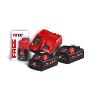 Енергокомплект Milwaukee M18 HNRG-302 (Акумулятор Milwaukee M12 B2 у подарунок) (4933471071)