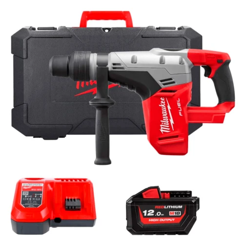 Перфоратор аккумуляторный Milwaukee SDS-MAX M18 CHM -121C (АКБ и ЗУ) (4933471284)
