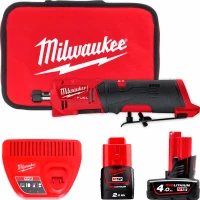 Шліфувальна машина пряма цангова акумуляторна Milwaukee M12 FDGS-422B (АКБ і ЗП) (4933471436)
