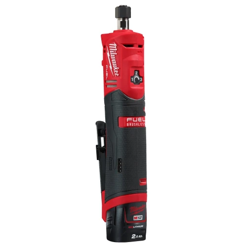 Шліфувальна машина пряма цангова акумуляторна Milwaukee M12 FDGS-422B (АКБ і ЗП) (4933471436)