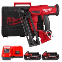 Пістолет цвяхозабивний акумуляторний безщітковий Milwaukee 16GA M18 FN16GA-202X (4933478092)